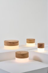 Luminária Peso, Madeira