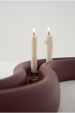 Coleção Arco, Castiçal. 7 Velas. Por Felix Pottinger