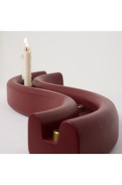 Coleção Arco, Castiçal. 7 Velas. Por Felix Pottinger