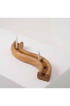 Coleção Arco, Castiçal. 7 Velas. Por Felix Pottinger