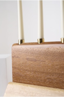 Coleção Arco, Castiçal 3 Velas.Por Felix Pottinger