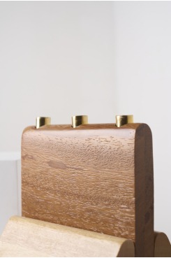 Coleção Arco, Castiçal 3 Velas.Por Felix Pottinger